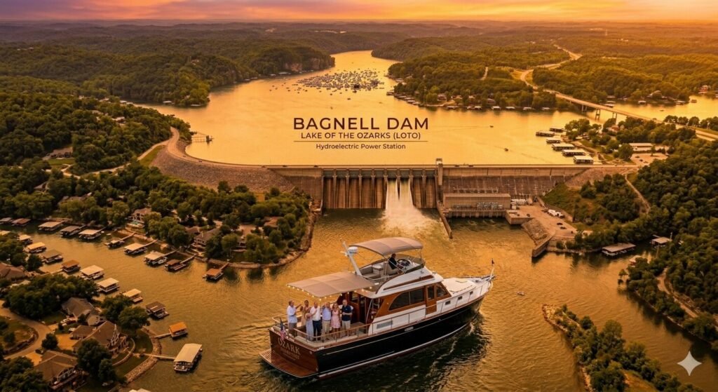 Stunning golden-hour sunset cruise view from a private yacht at LOTO