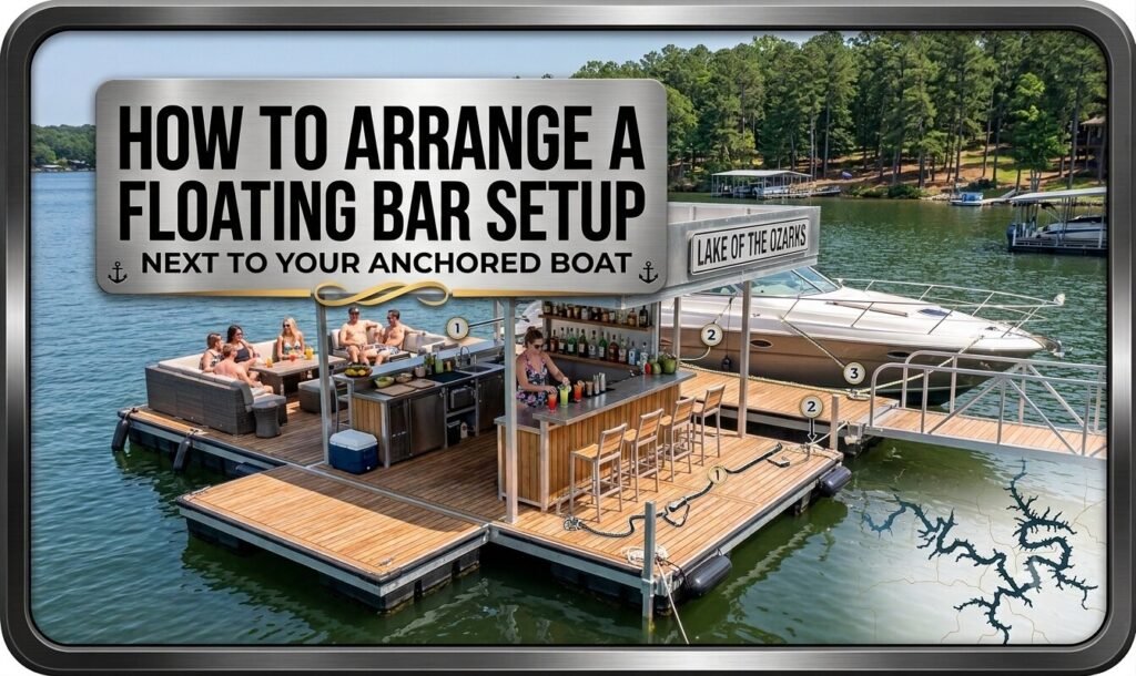 floating drink station private charter LOTO Missouri party