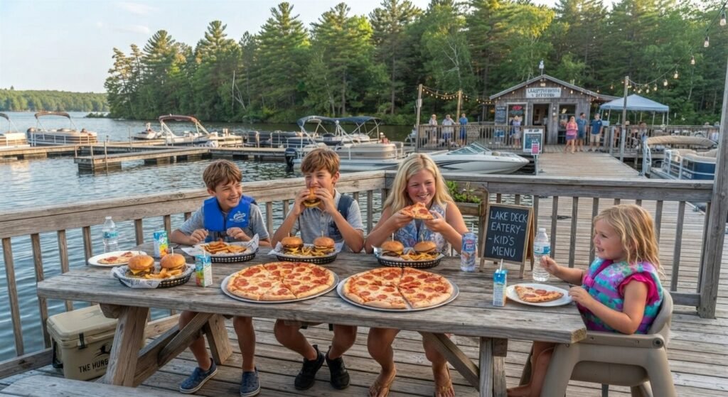 kid friendly restaurant food tour Lake of the Ozarks waterfront