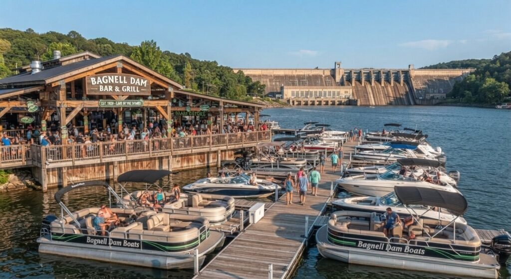 restaurant near Bagnell Dam boat slip Lake Ozark