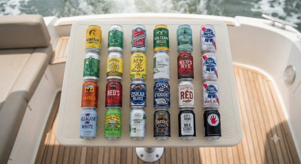 variety craft beer styles bachelor party cooler Lake Ozark