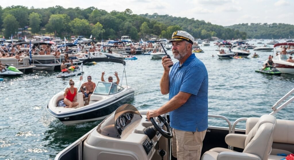 captain communication Party Cove emergency Lake Ozark