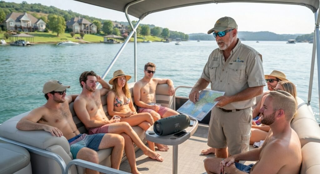 charter captain guidance music etiquette Lake Ozark