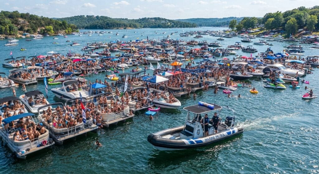 marine patrol Party Cove safety Lake of the Ozarks