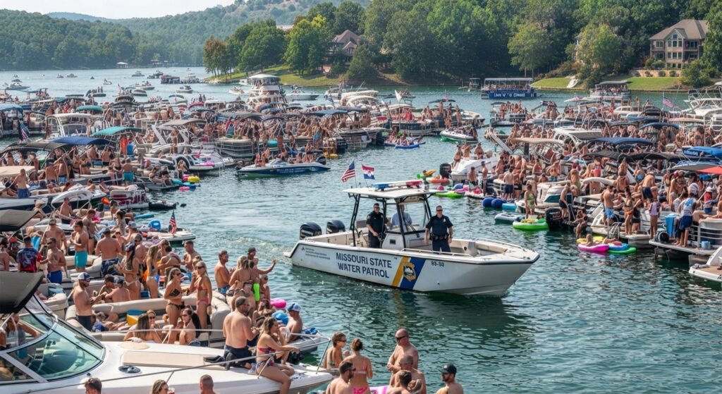police presence and safety enforcement in party cove loto